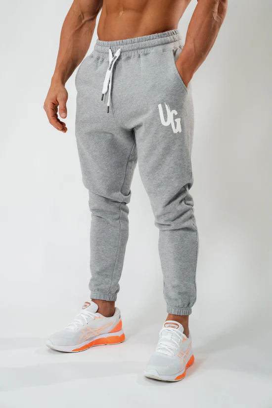 Undrground Puff Print Pants (Grey Marl)