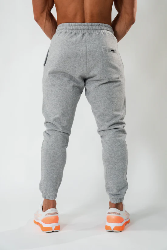 Undrground Puff Print Pants (Grey Marl)