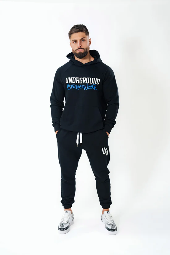 Undrground Graphic Hoodie (Black)