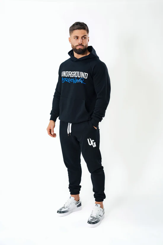 Undrground Graphic Hoodie (Black)