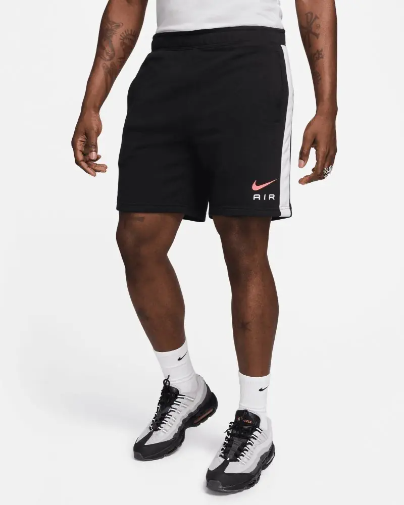 Nike Air Sportswear Shorts (Black/Infrared)