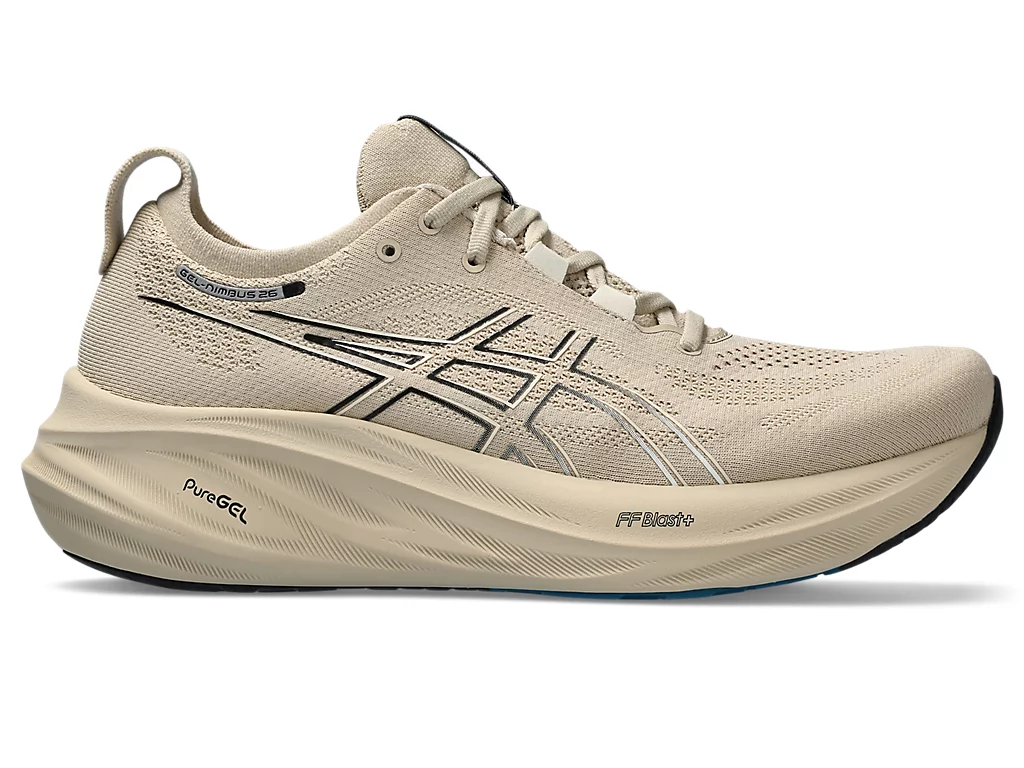 ASICS GEL-Nimbus 26 (Feather Grey/Black)