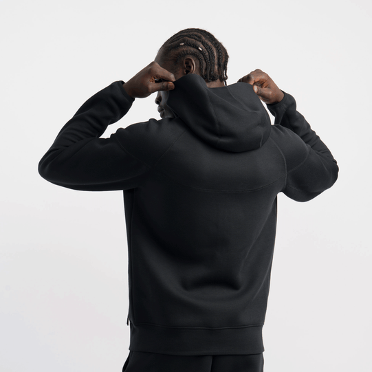 Nike Mens Tech Fleece Full zip Hoodie (Black)