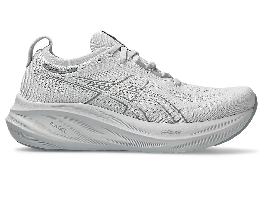 ASICS GEL-Nimbus 26 (Concrete/Pure Silver)