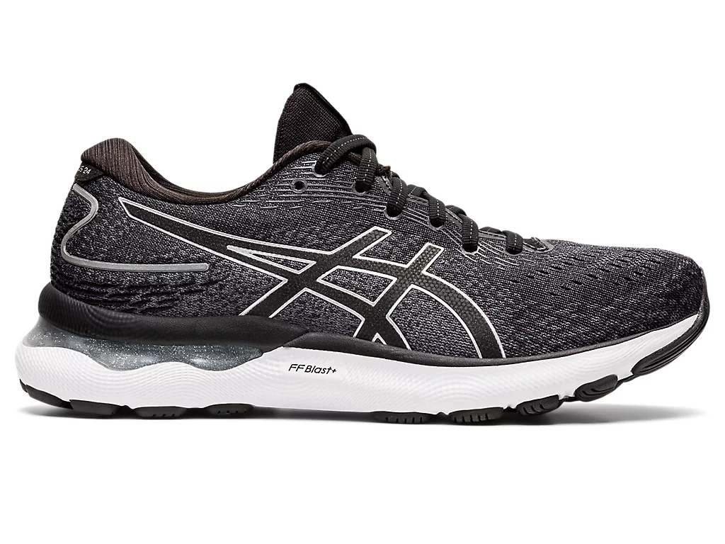 ASICS GEL-Nimbus 24 (Black/Pure Silver)