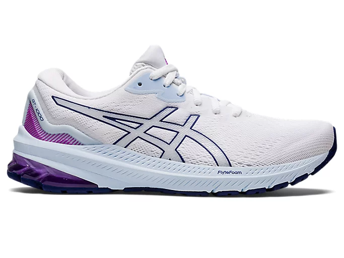 ASICS GT-1000 11 (White/Dive Blue)