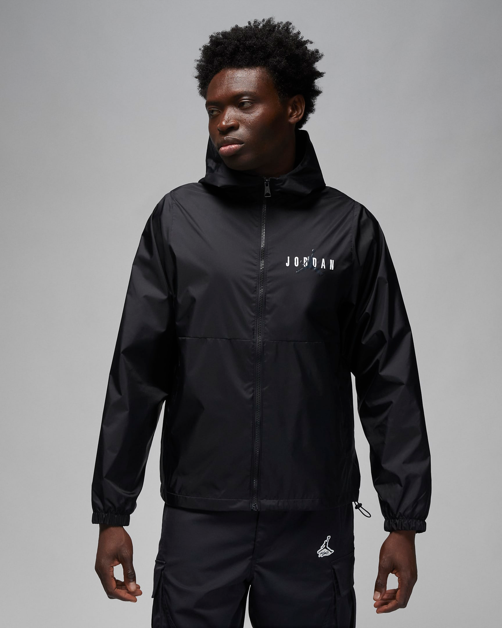 Jordan Essentials Men's Woven Jacket (Black)