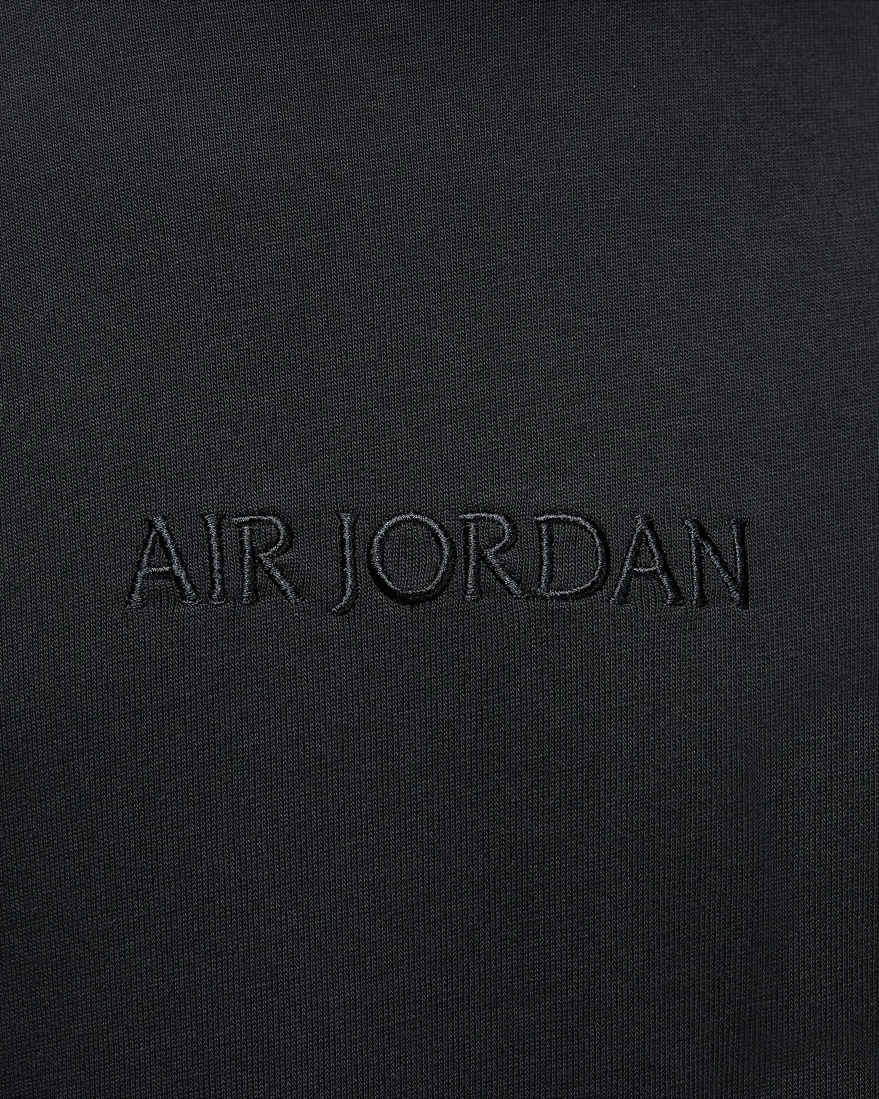 Jordan Wordmark Long-Sleeve T-Shirt (Black)