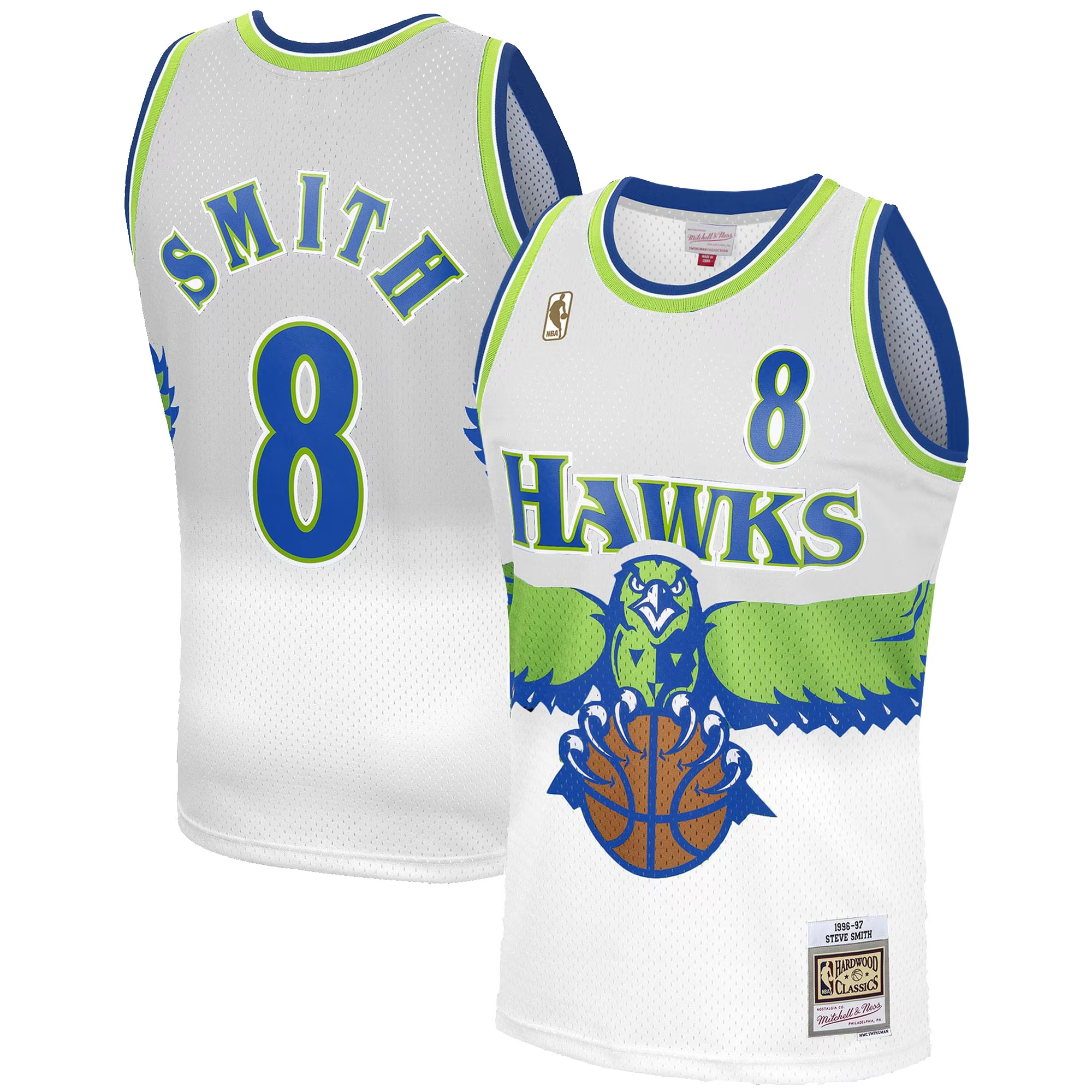 Mitchell & Ness Hawks Smith Swingman Jersey