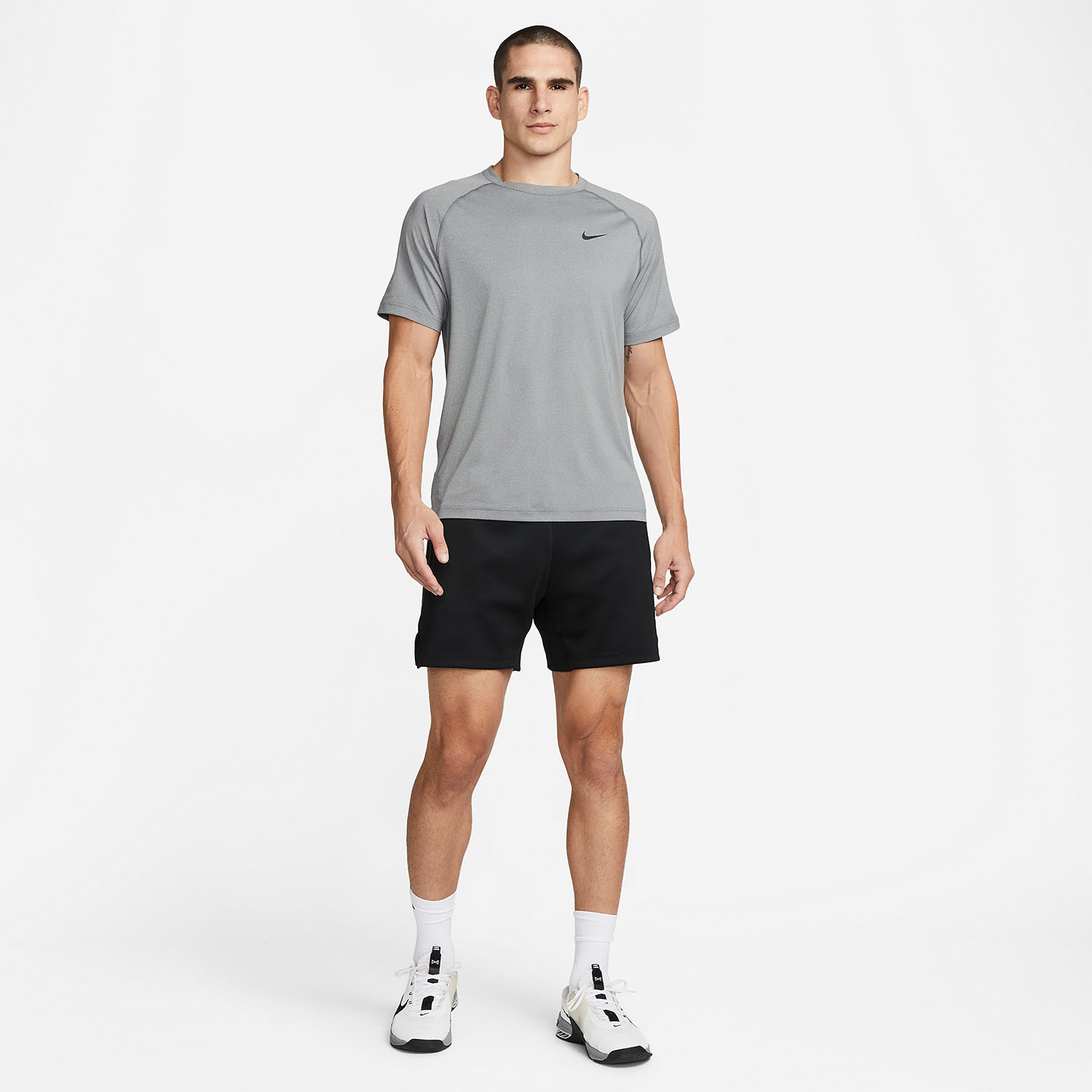 Men's Nike Dri-FIT Ready Training Shirt (Smoke Grey)