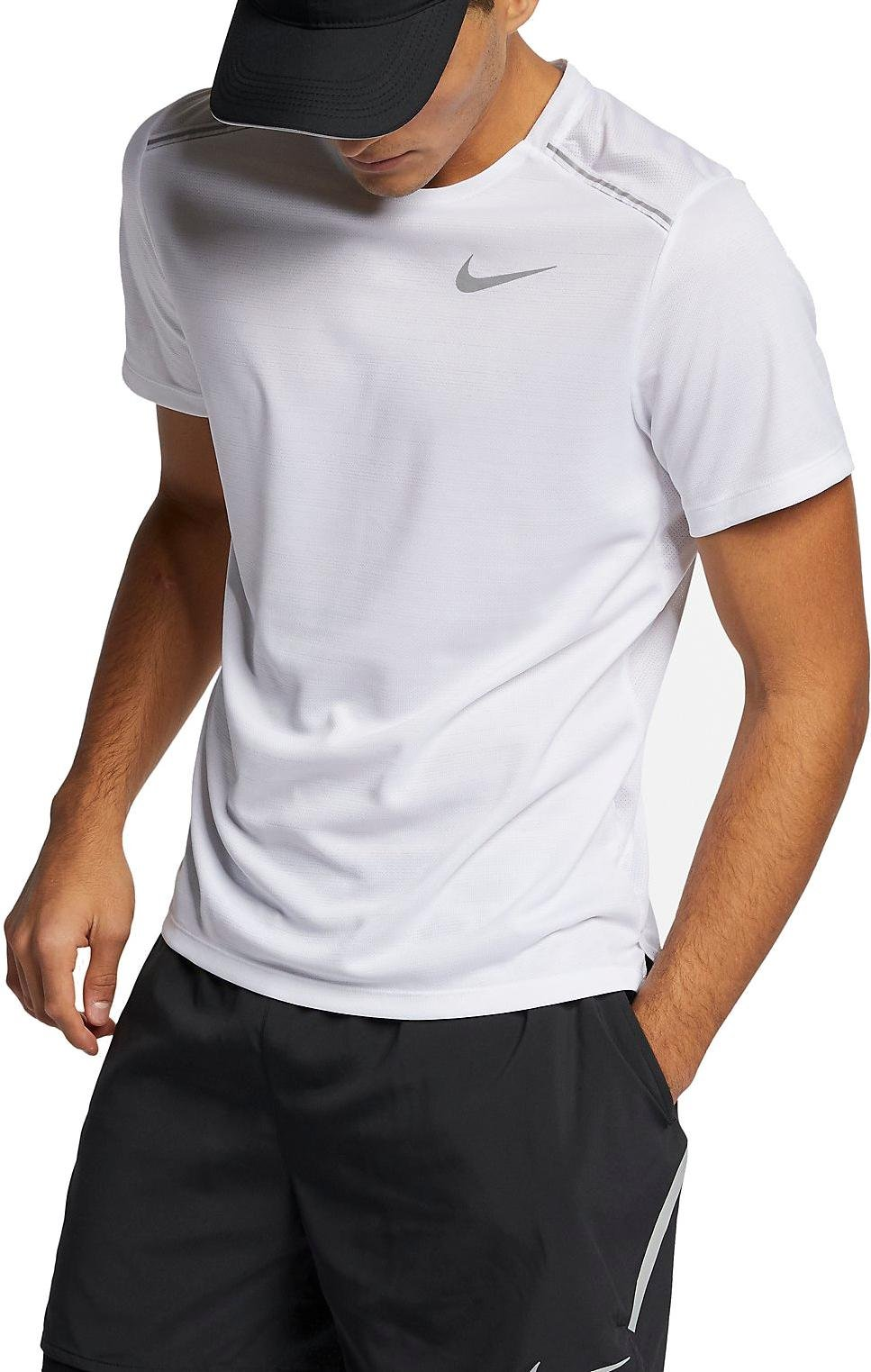 Nike Dri-Fit Miler T-Shirt (White)