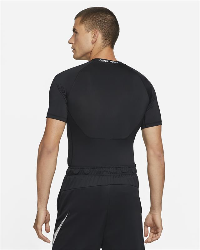 Nike Pro Dri-Fit Tight Fit Short Sleeve (Black)