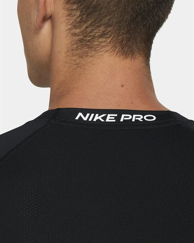 Nike Pro Dri-Fit Tight Fit Short Sleeve (Black)