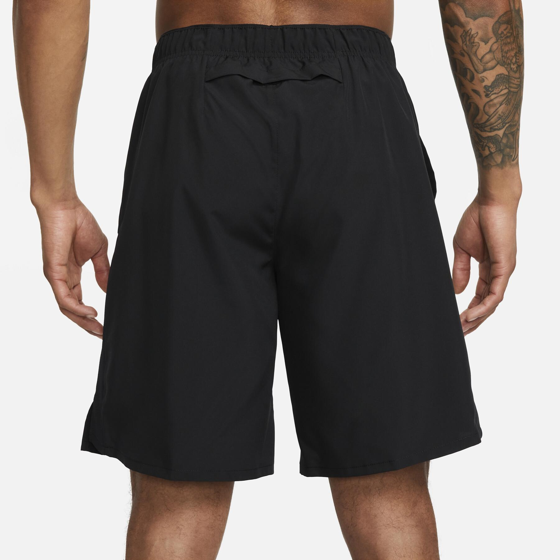 Nike Mens Dri-FIT Challenger Shorts Big Logo (Black)