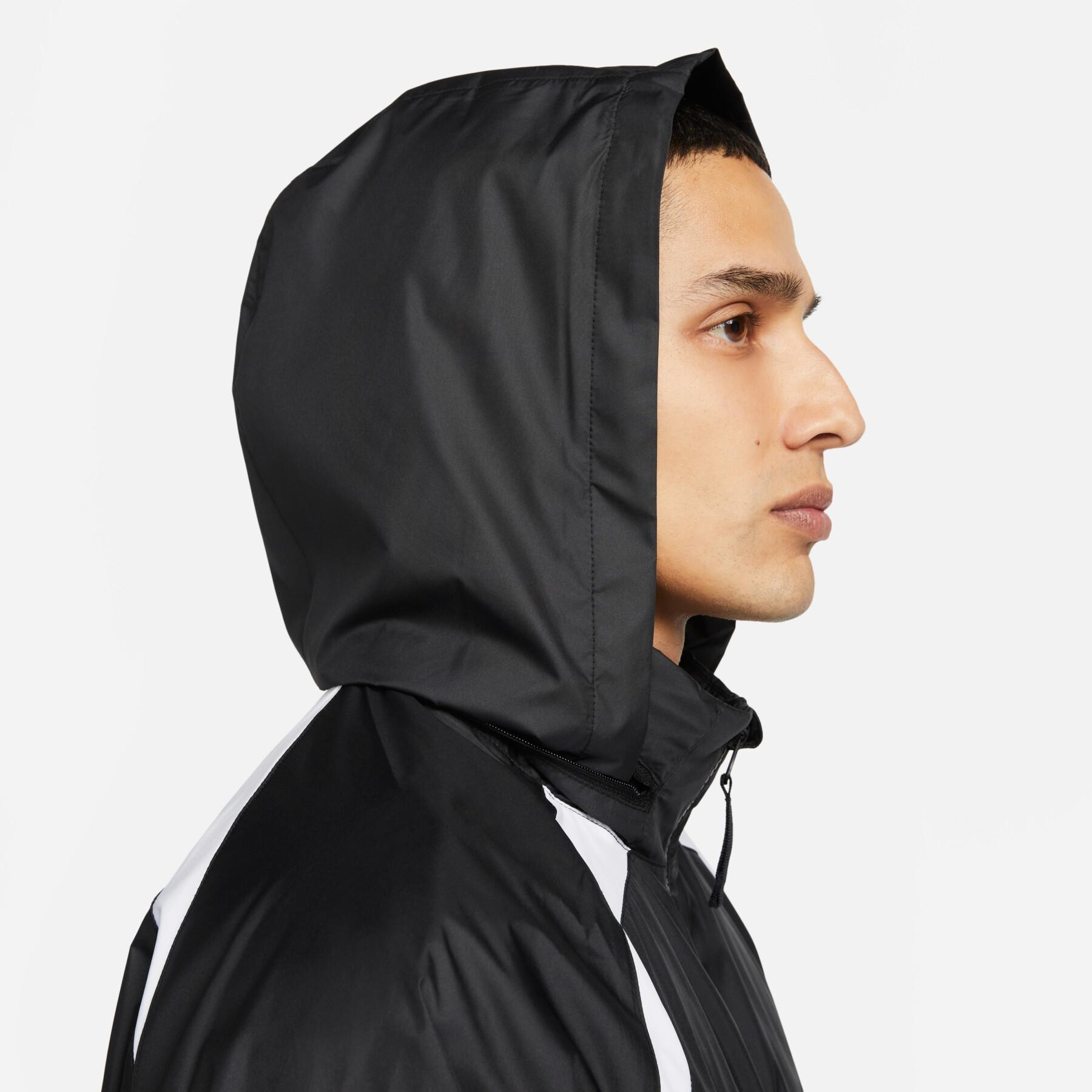 Nike FC Repel Waterproof Jacket (Black/White)