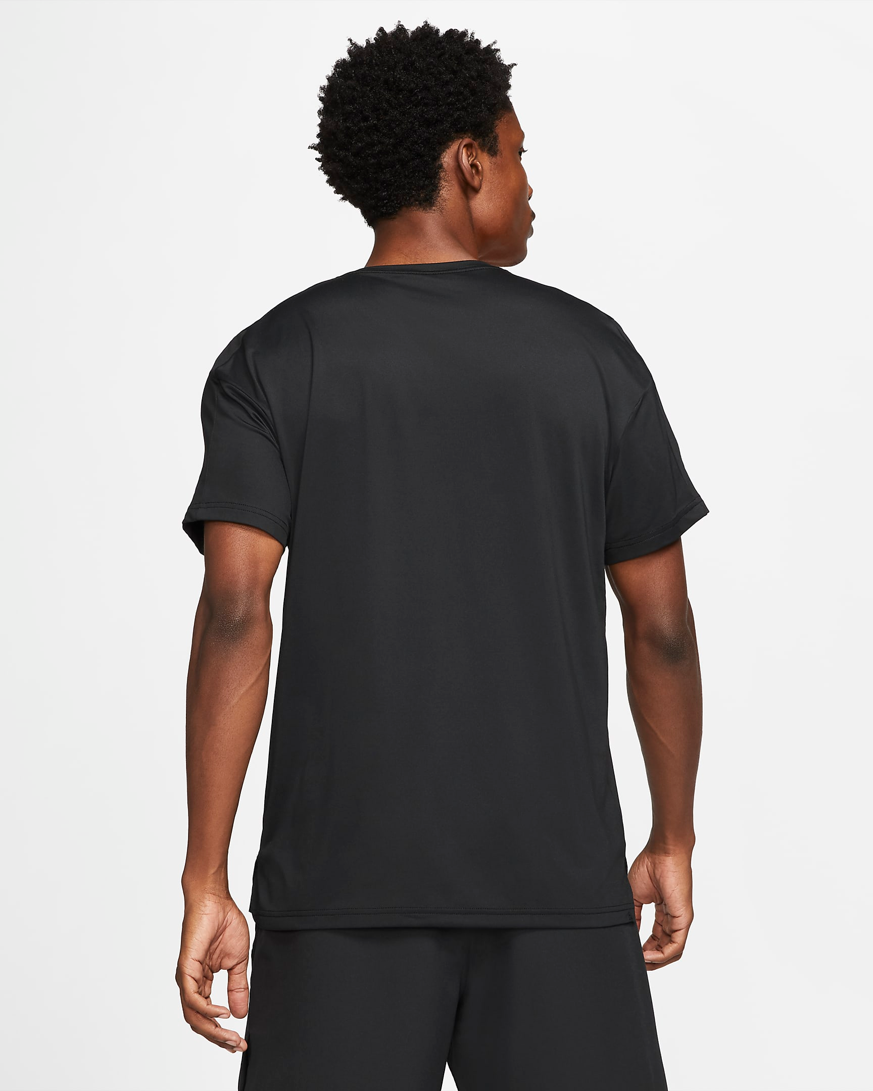 Nike Pro Dri-FIT Short-Sleeve Top (Black)