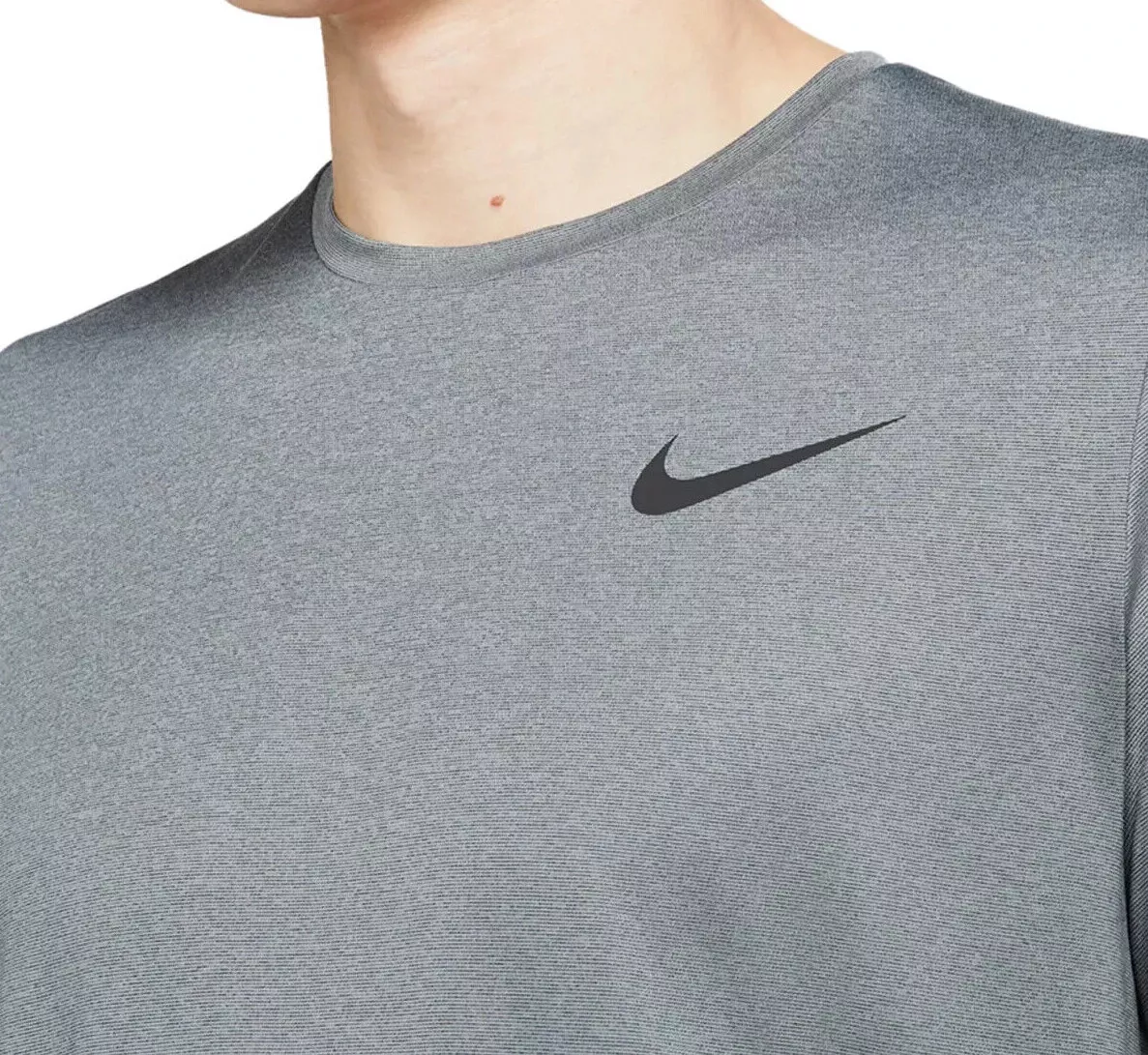 Nike Pro Dri-FIT Short-Sleeve Top (Grey)