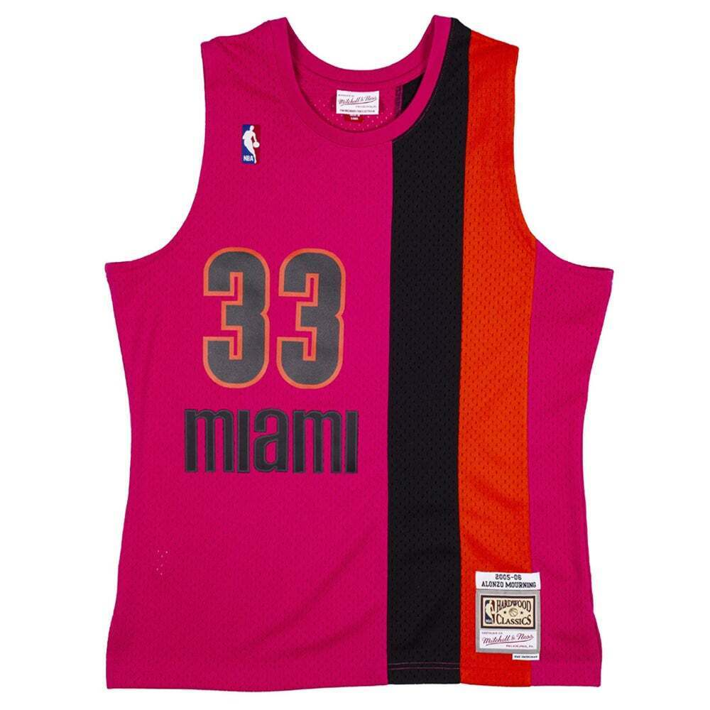 Mitchell & Ness Miami Alonzo Fadeaway Swingman Jersey