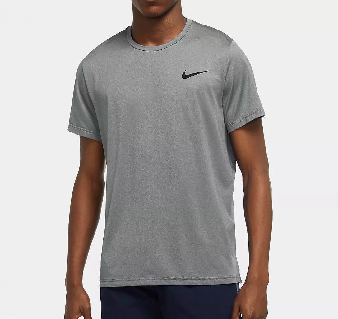 Nike Pro Dri-FIT Short-Sleeve Top (Grey)