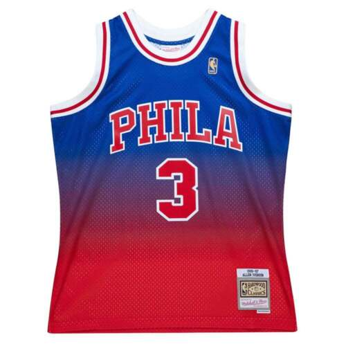 Mitchell & Ness 76ers Fadeaway Swingman Jersey