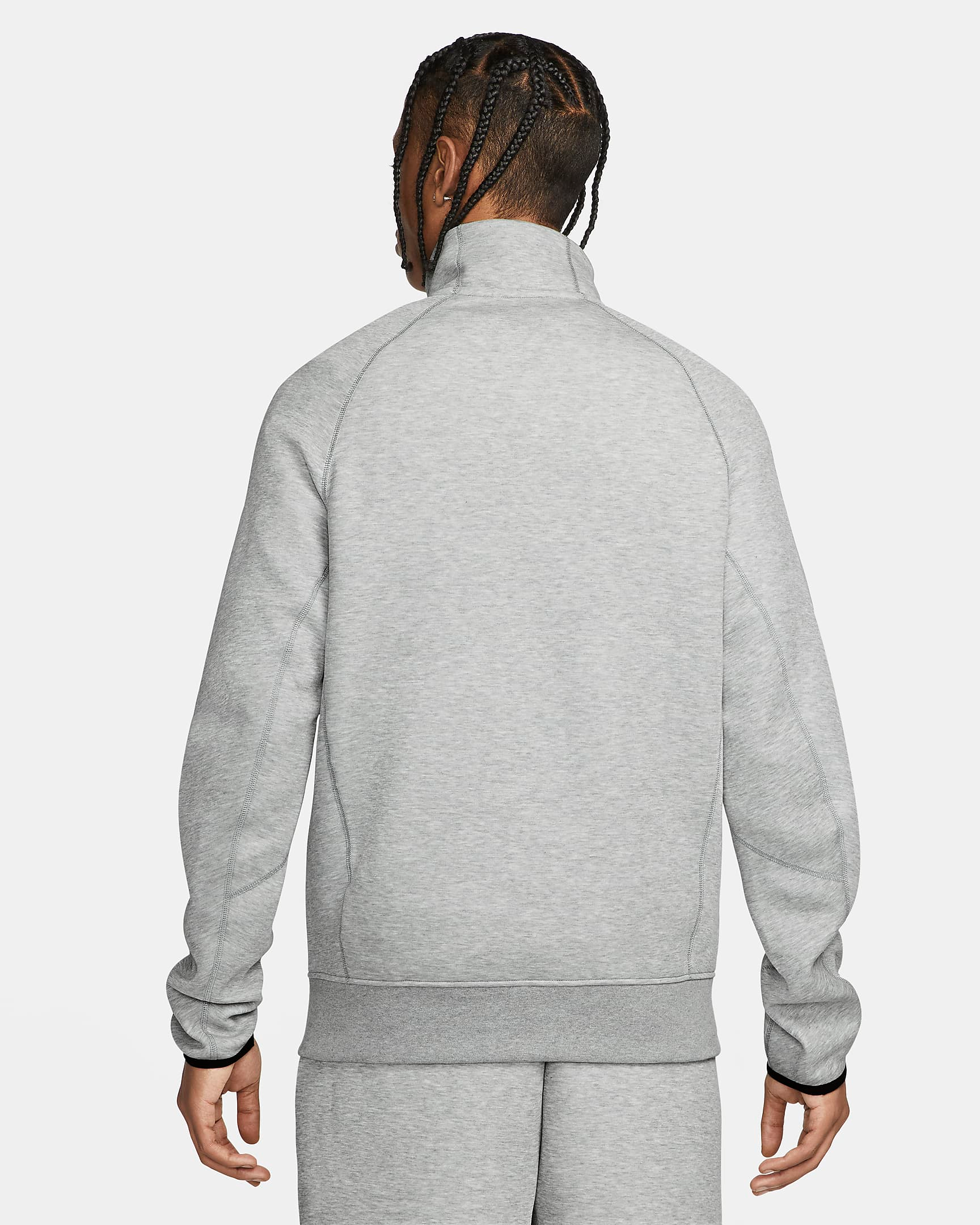 Nike Sportswear Tech Fleece Men's 1/2-Zip Sweatshirt (Grey)