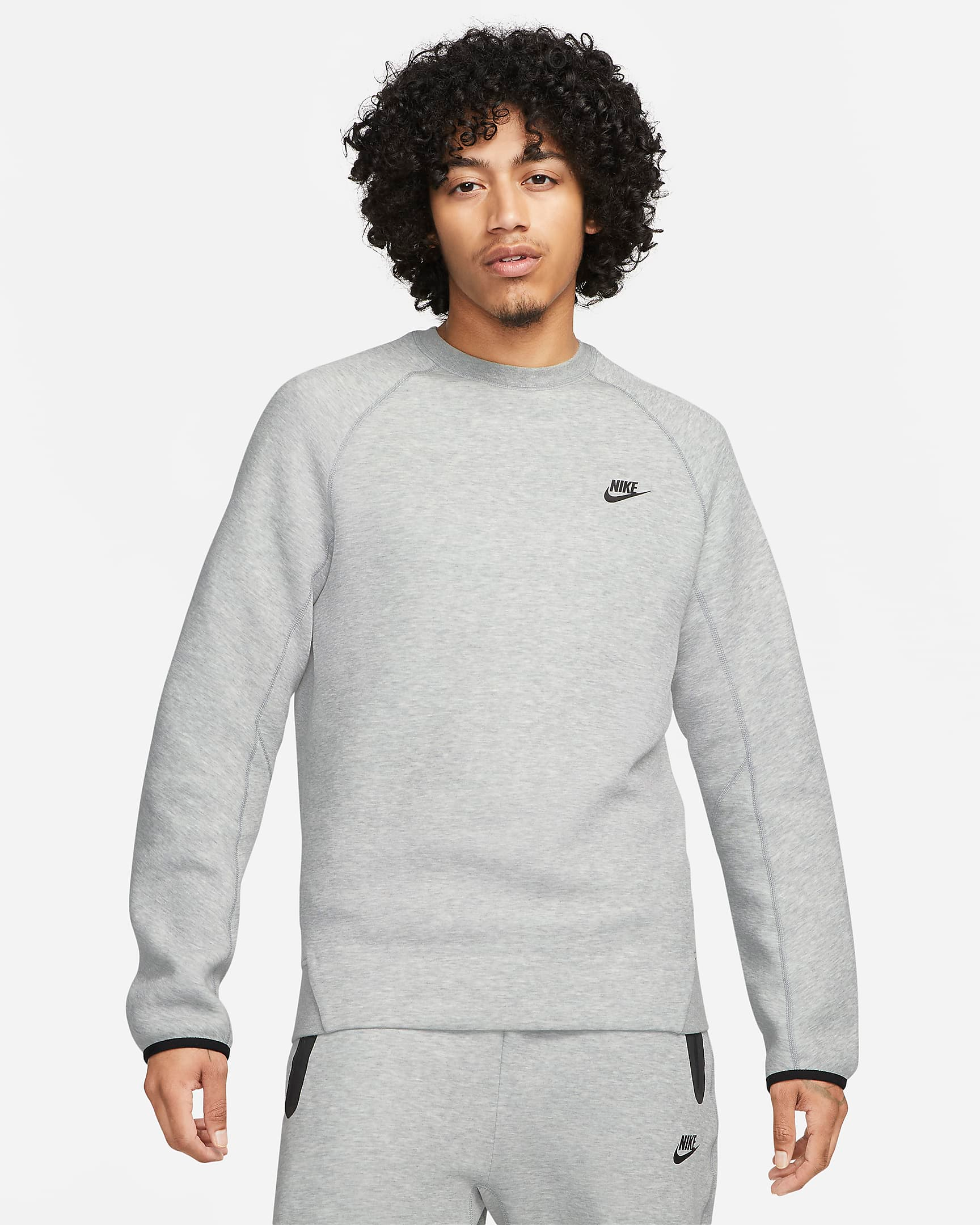 Nike Sportswear Tech Fleece Men's Crew (Grey)