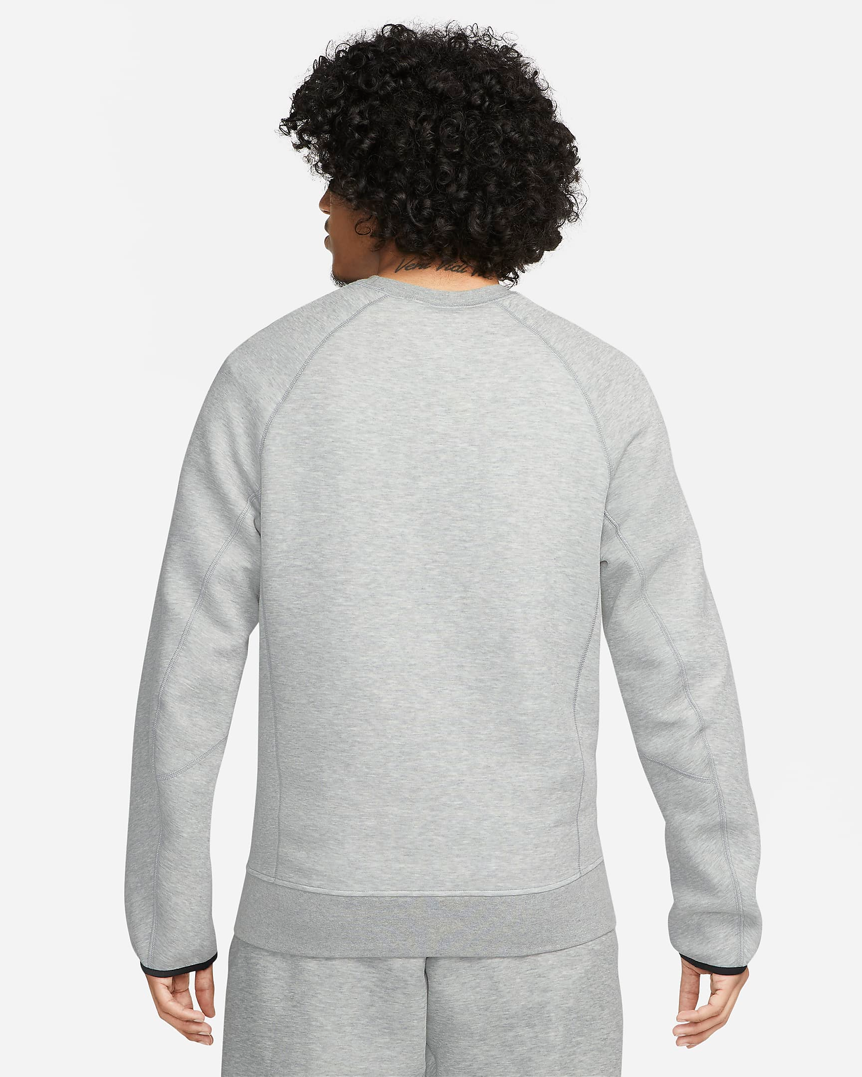 Nike Sportswear Tech Fleece Men's Crew (Grey)