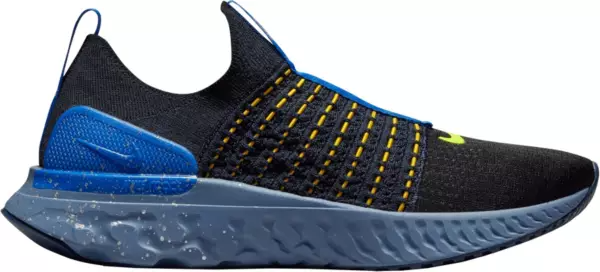 Nike React Phantom Run Flyknit 2 (Black/Hyper Royal)